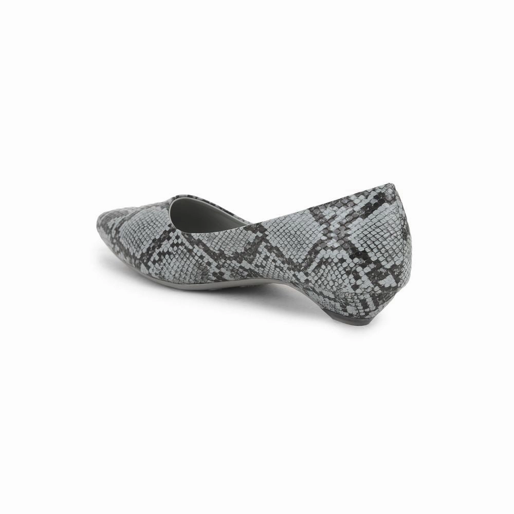 Healers Fashion Ballerina For Ladies (Grey) DST-33 By Liberty