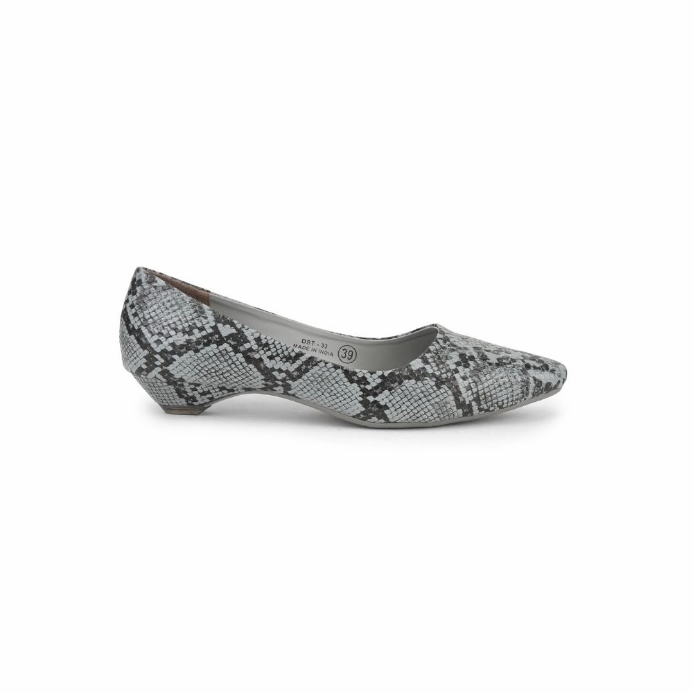 Healers Fashion Ballerina For Ladies (Grey) DST-33 By Liberty