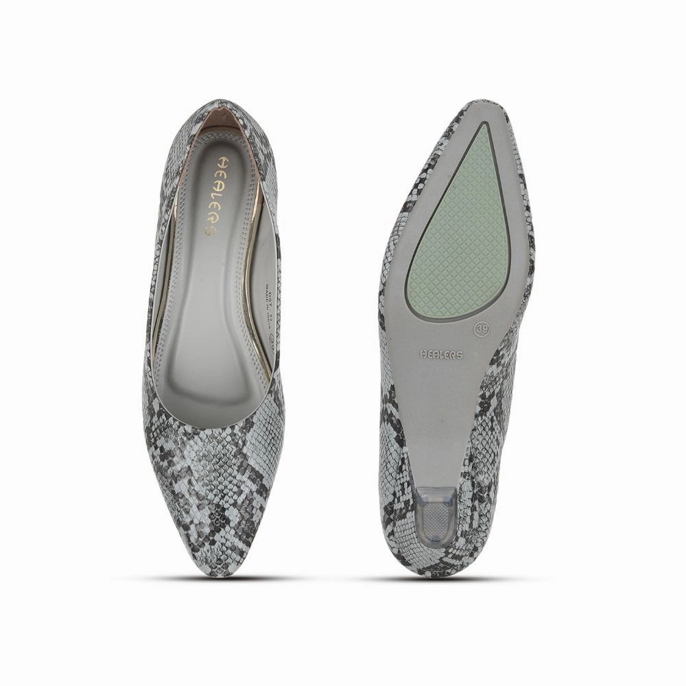 Healers Fashion Ballerina For Ladies (Grey) DST-33 By Liberty