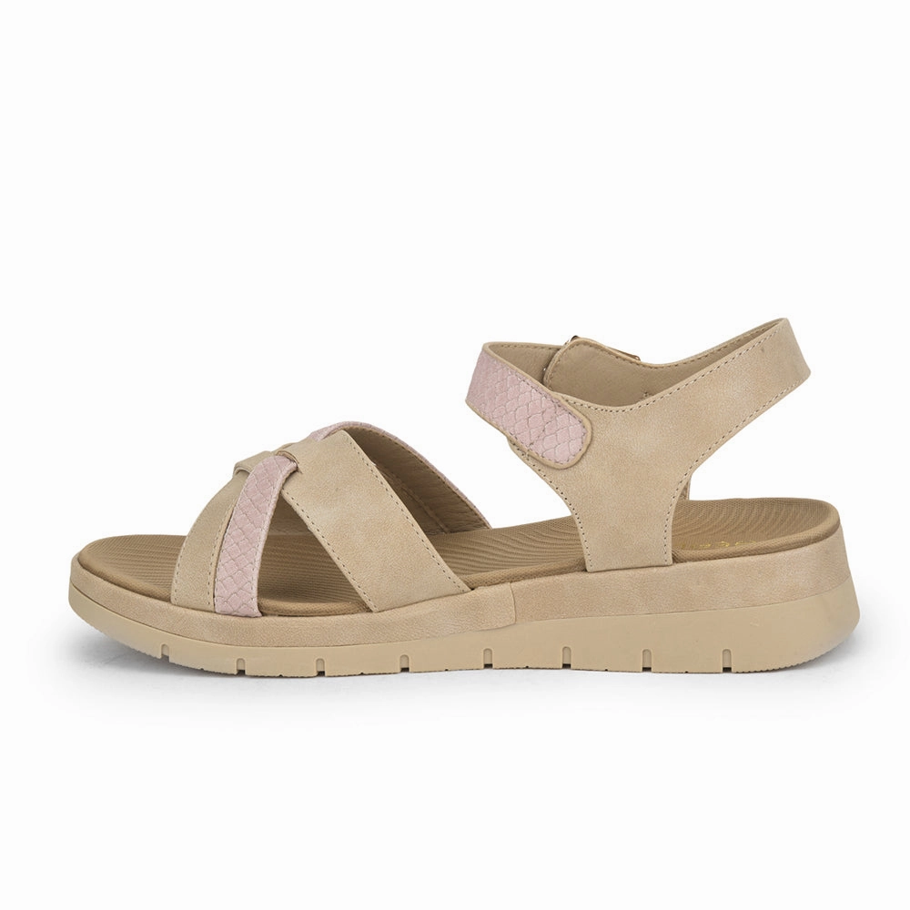 Healers Fashion Sandal For Ladies (Beige) GI-BZ-16 By Liberty