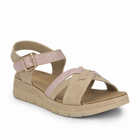 Healers Fashion Sandal For Ladies (Beige) GI-BZ-16 By Liberty