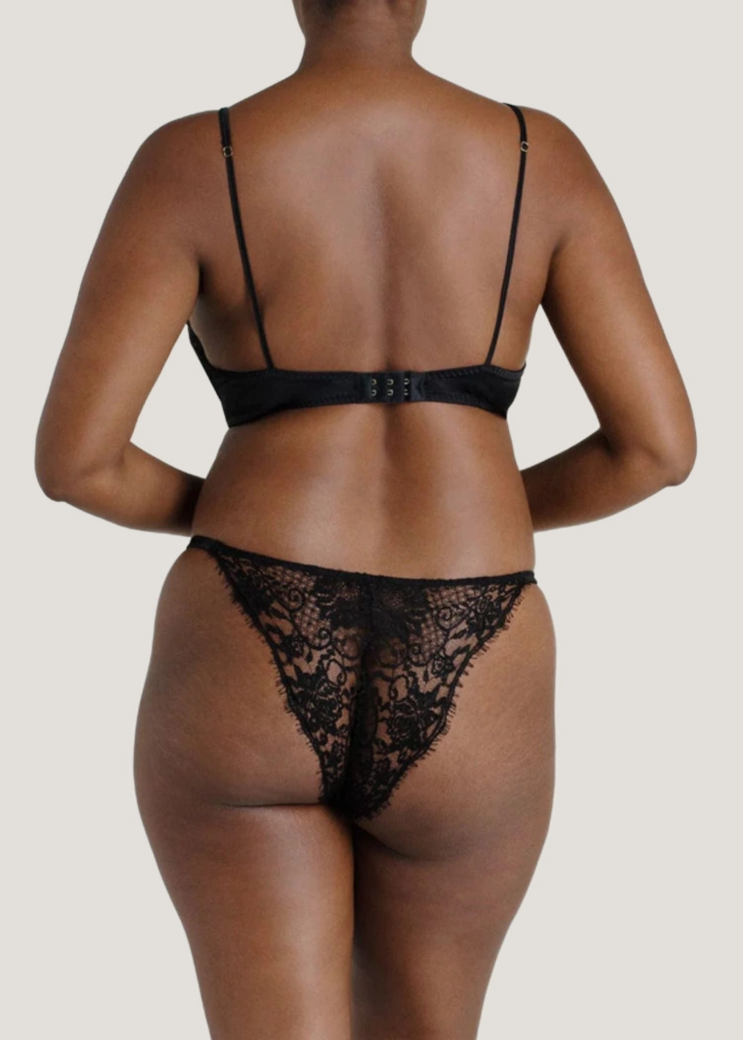 Hera Brazilian Knicker (Black)
