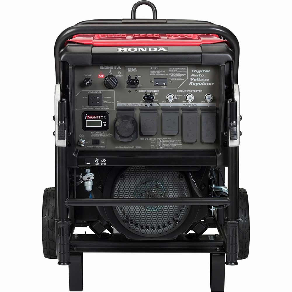 Honda EB10000 10000W 120/240V Gasoline Industrial Generator - Scratch and Dent