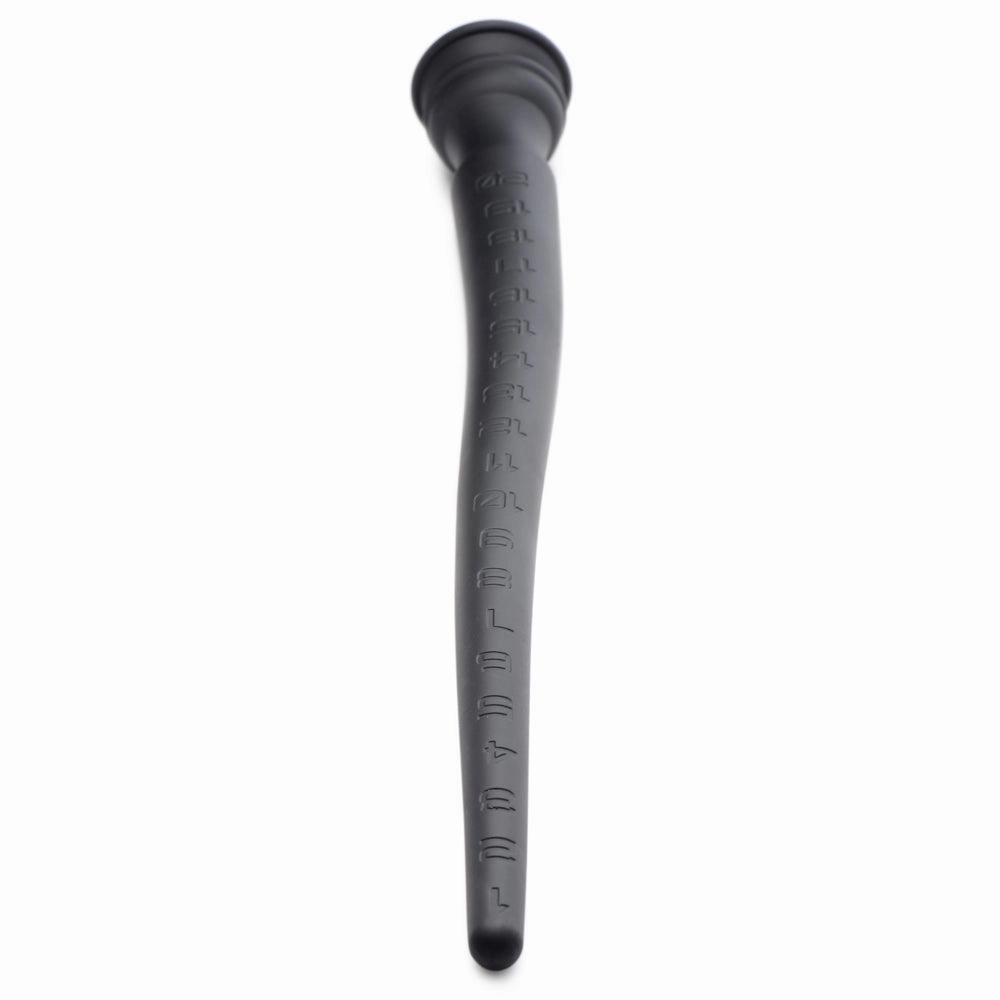 Hosed Silicone Tapered Anal Hose With Suction Cup