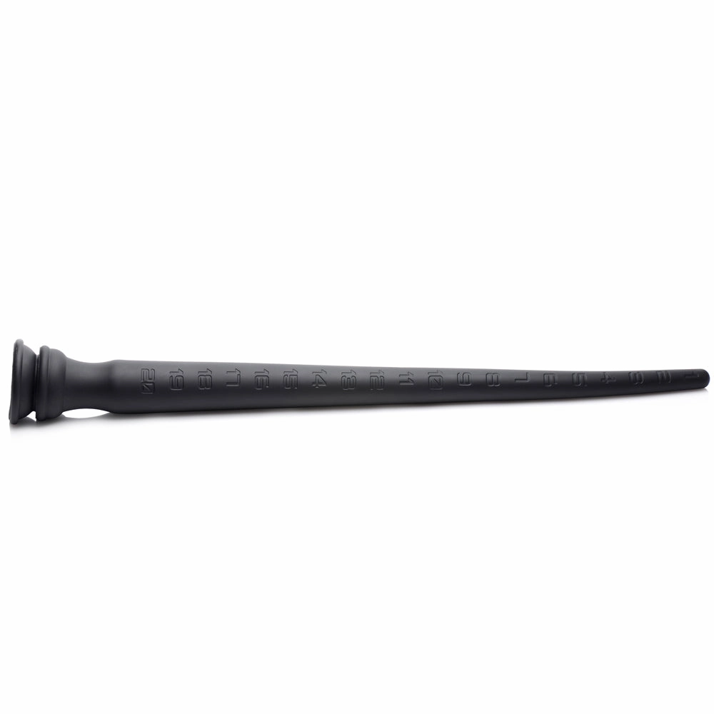 Hosed Silicone Tapered Anal Hose With Suction Cup