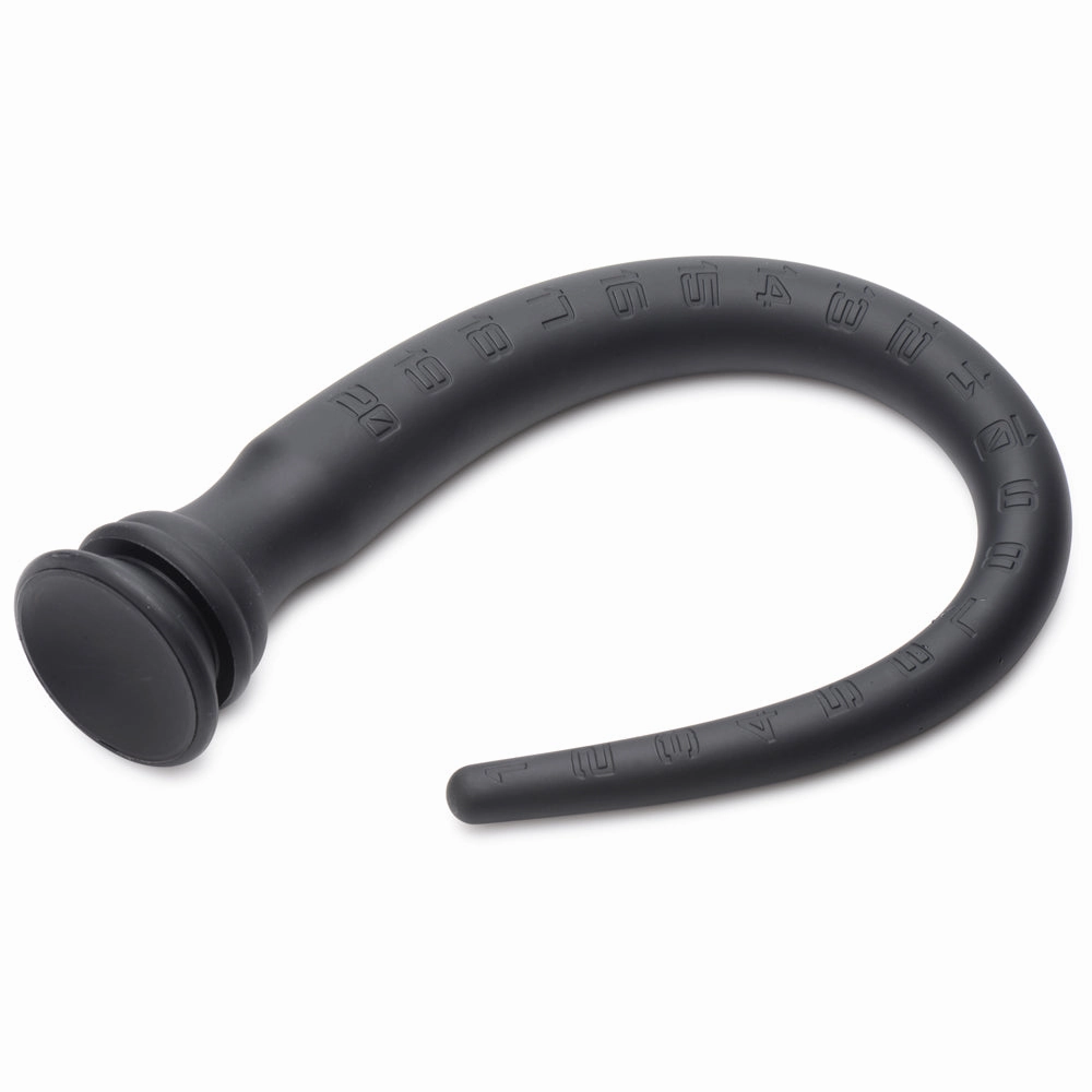 Hosed Silicone Tapered Anal Hose With Suction Cup