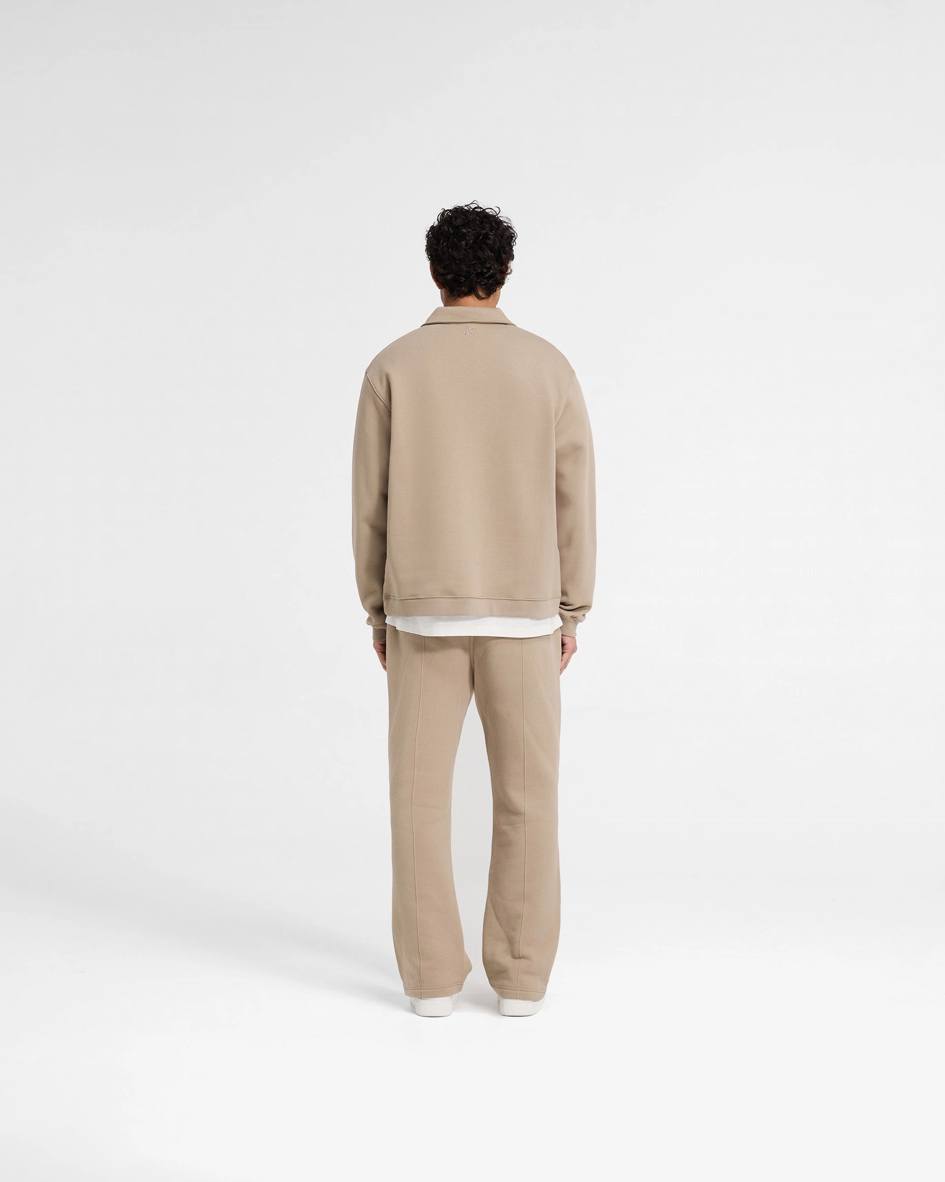 Initial Boxy Quarter Zip - Dune
