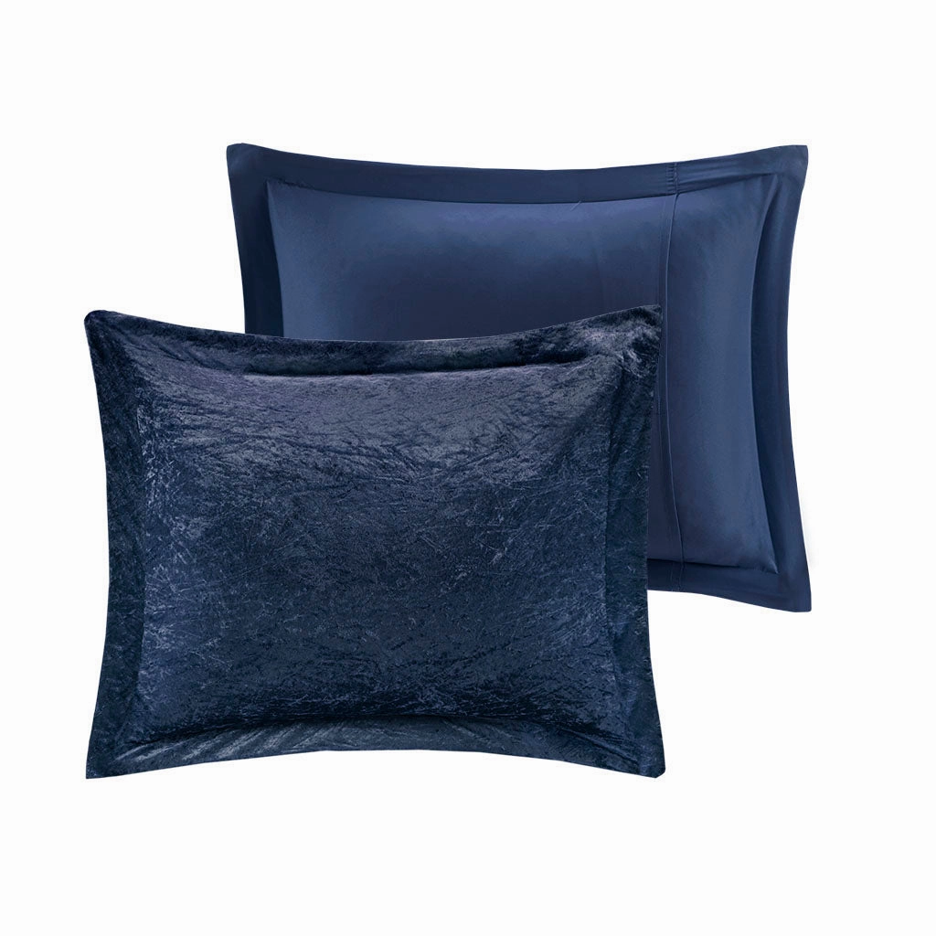 Intelligent Design Felicia Velvet Duvet Cover Set (KING /KING CAL)