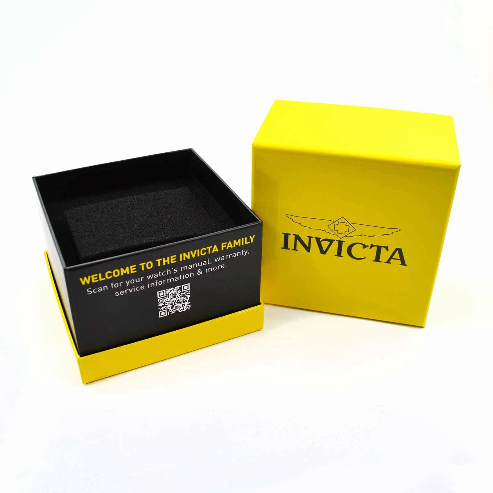 Invicta Men's Automatic Watch - Pro Diver Black Dial Two Tone Yellow Bracelet | 8927C