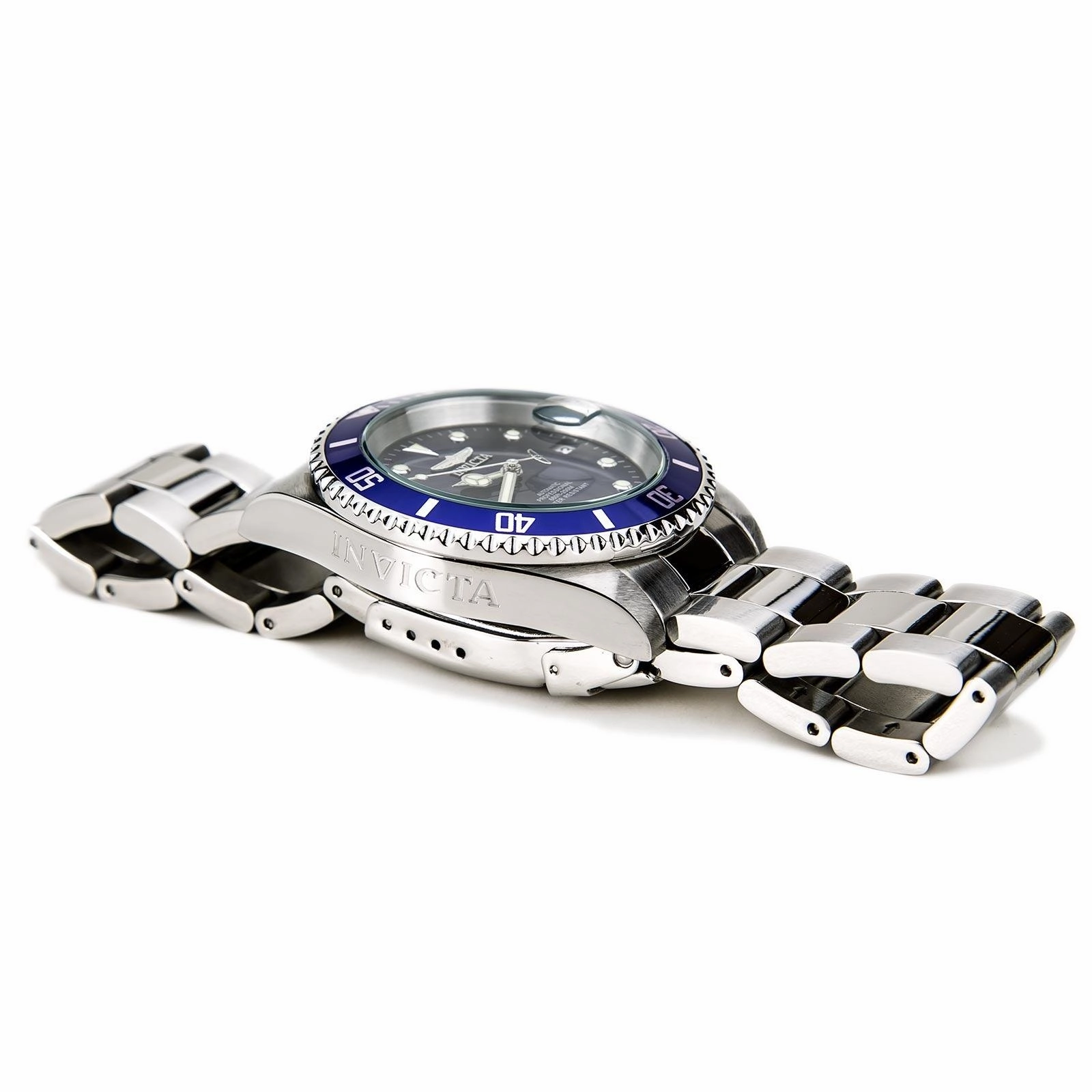 Invicta Men's Stainless Steel Automatic Watch - Pro Diver Blue Dial Date | 9094C