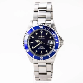 Invicta Men's Stainless Steel Automatic Watch - Pro Diver Blue Dial Date | 9094C