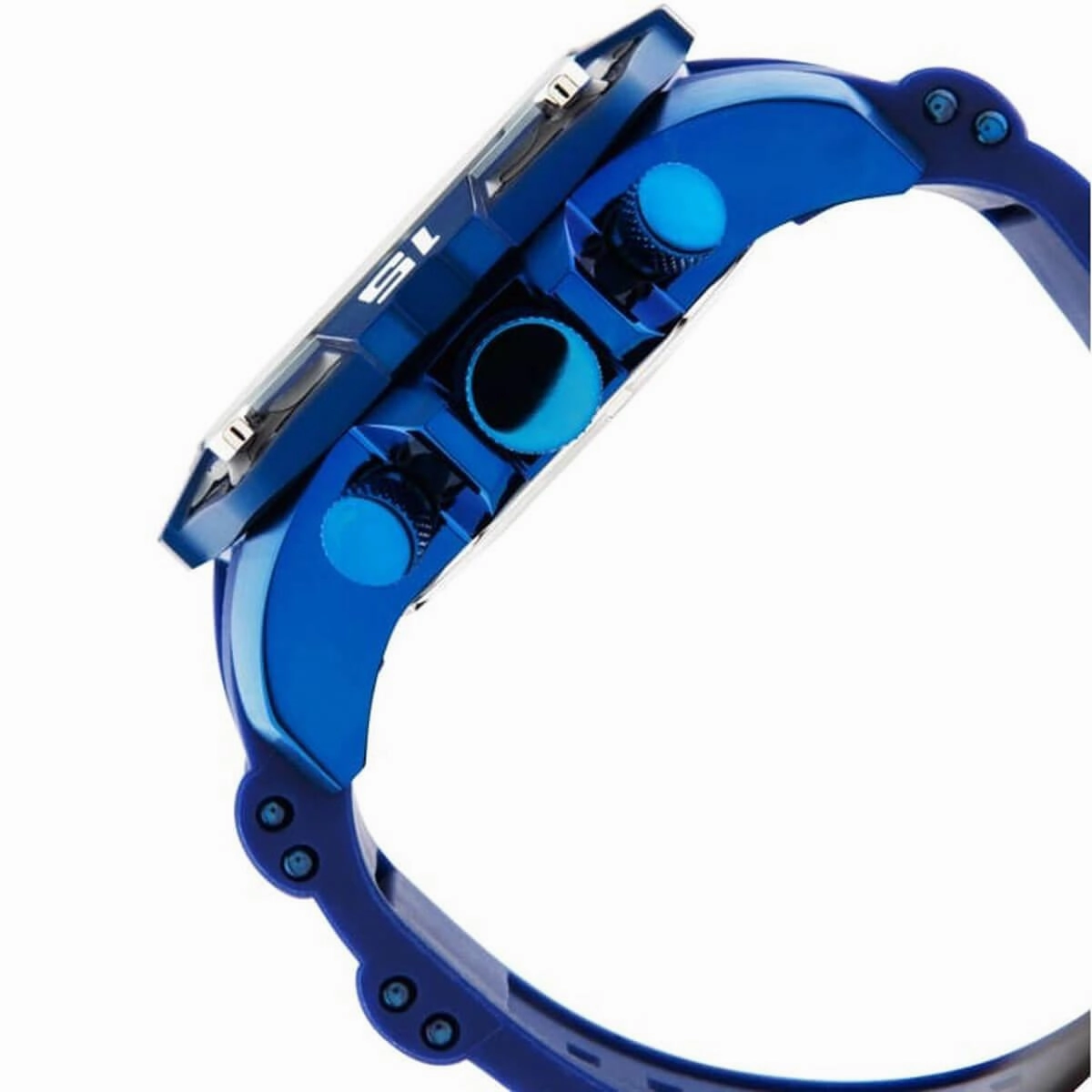 Invicta Men's Watch - Pro Diver Chronograph Blue and Silver Tone Dial Strap | 33842