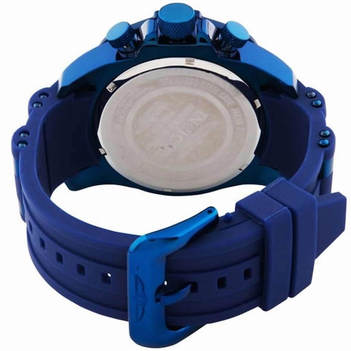 Invicta Men's Watch - Pro Diver Chronograph Blue and Silver Tone Dial Strap | 33842