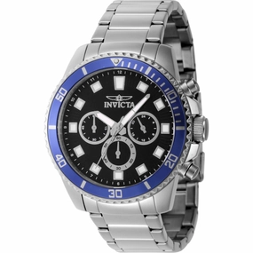Invicta Men's Watch - Pro Diver Chronograph Silver Stainless Steel Bracelet | 46052