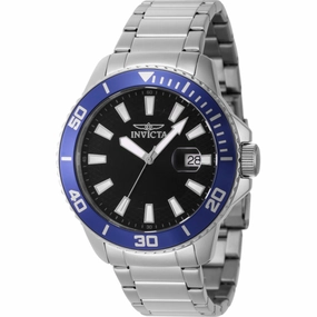 Invicta Men's Watch - Pro Diver Quartz Silver Stainless Steel Bracelet Date | 46064