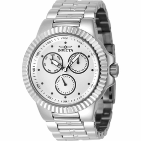 Invicta Men's Watch - Subaqua Silver Dial Stainless Steel Bracelet Day-Date | 46596
