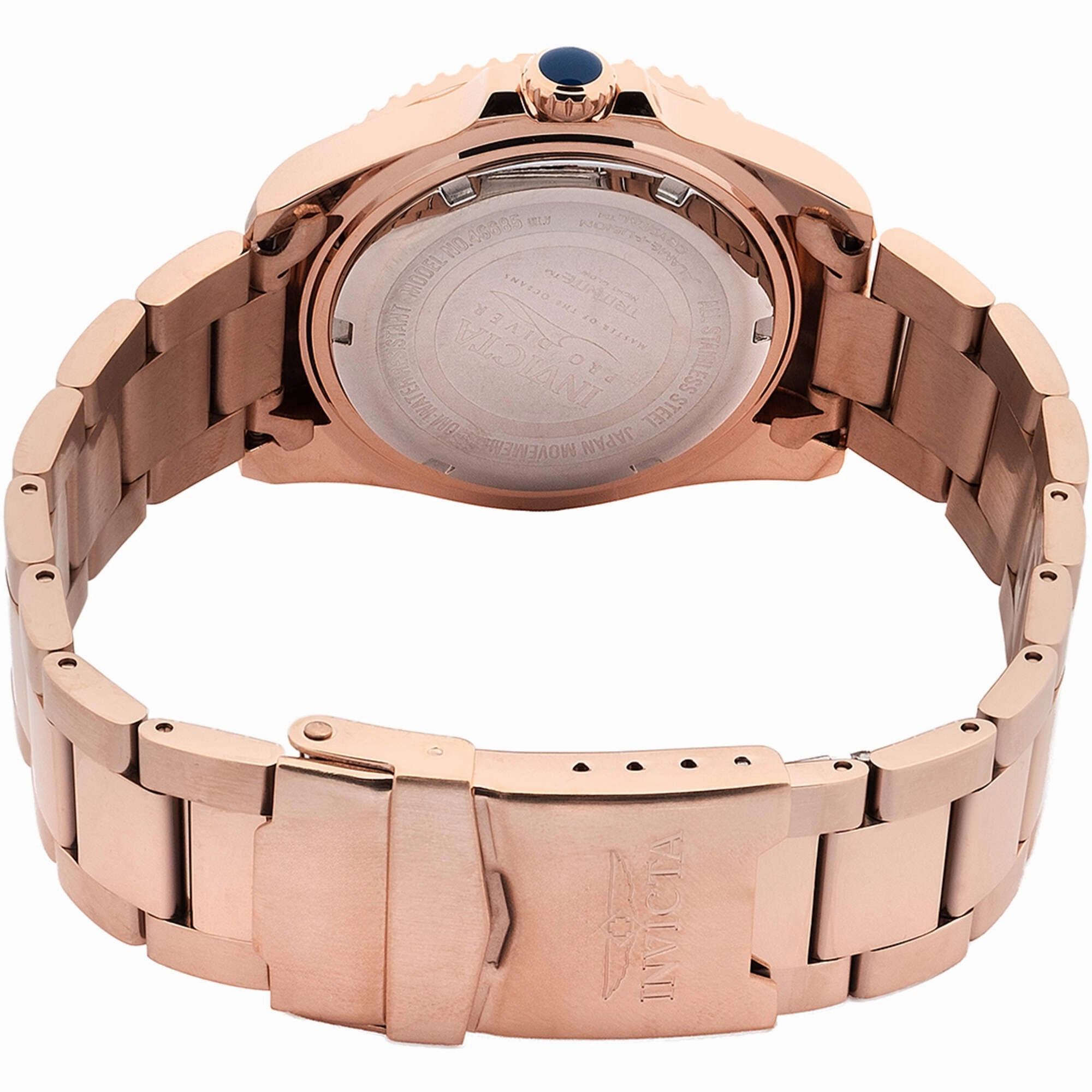 Invicta Women's Watch - Pro Diver Rose Gold IP Stainless Steel Bracelet | 46685
