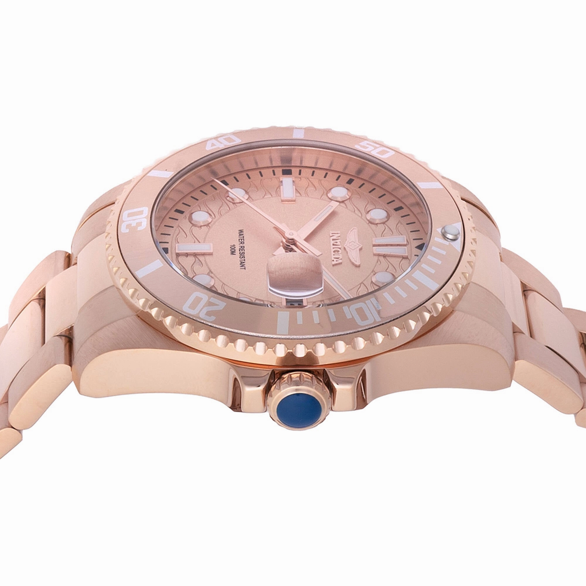 Invicta Women's Watch - Pro Diver Rose Gold IP Stainless Steel Bracelet | 46685