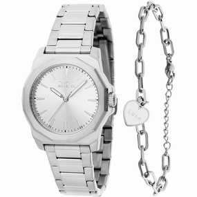 Invicta Women's Watch - Speedway Silver Tone Dial Stainless Steel Bracelet | 48577