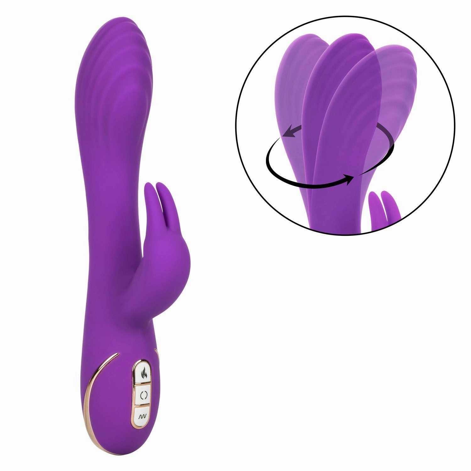 Jack Rabbit Signature Heated Silicone Rotating