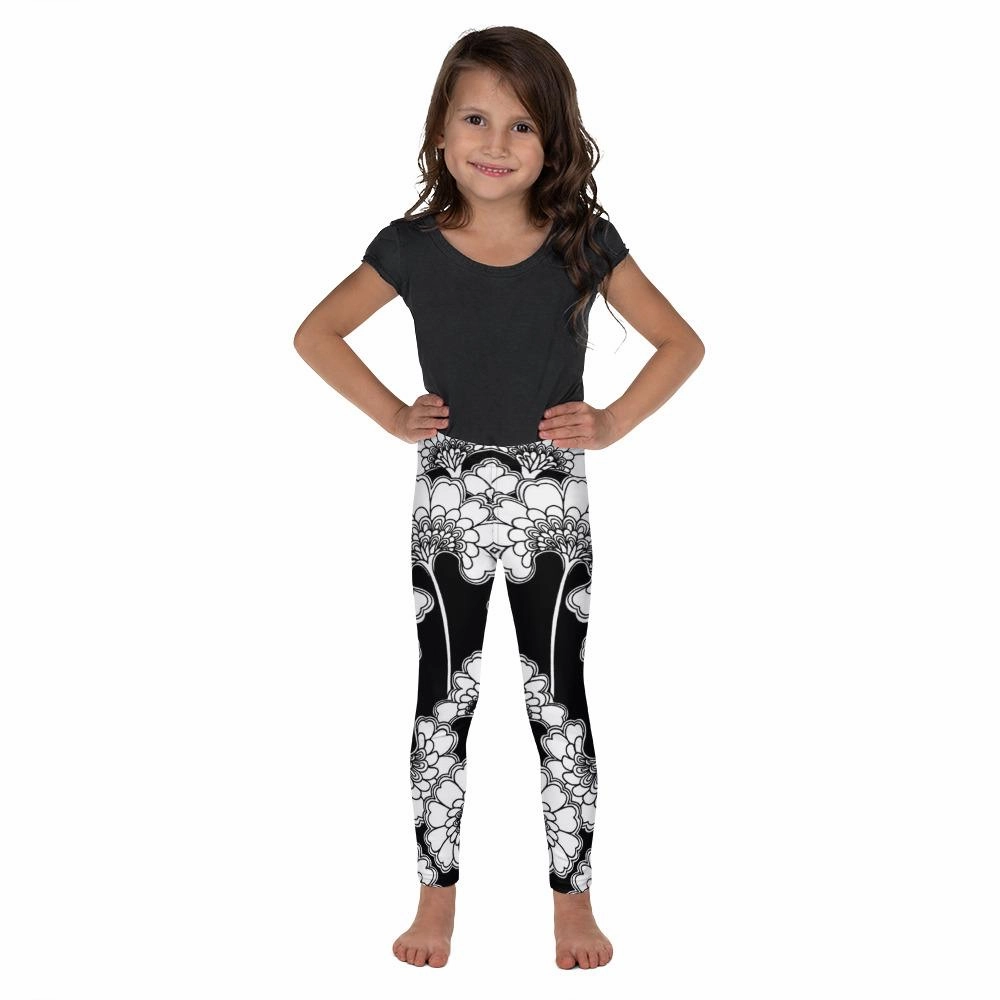 Japanese Floral Kid's Leggings