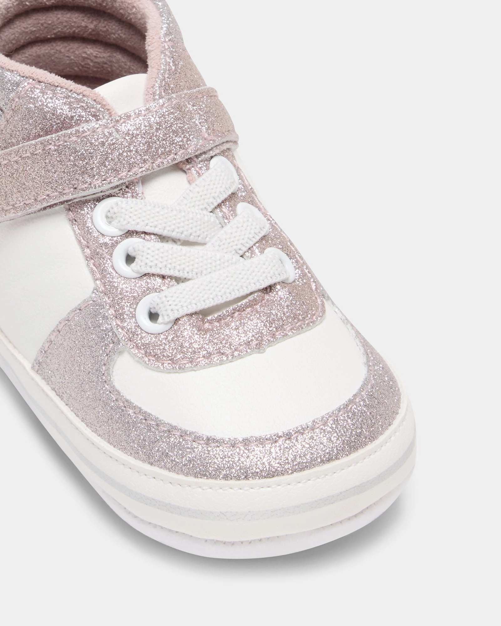 Knox Sneaker Boot Lilac Glitter
