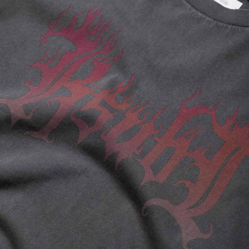 Ksubi Fuego Layered L/S Tee - Faded Black