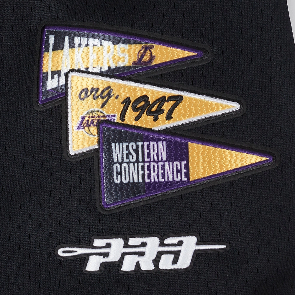 Lakers Team Pennants Mesh Jersey - Mens