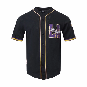 Lakers Team Pennants Mesh Jersey - Mens