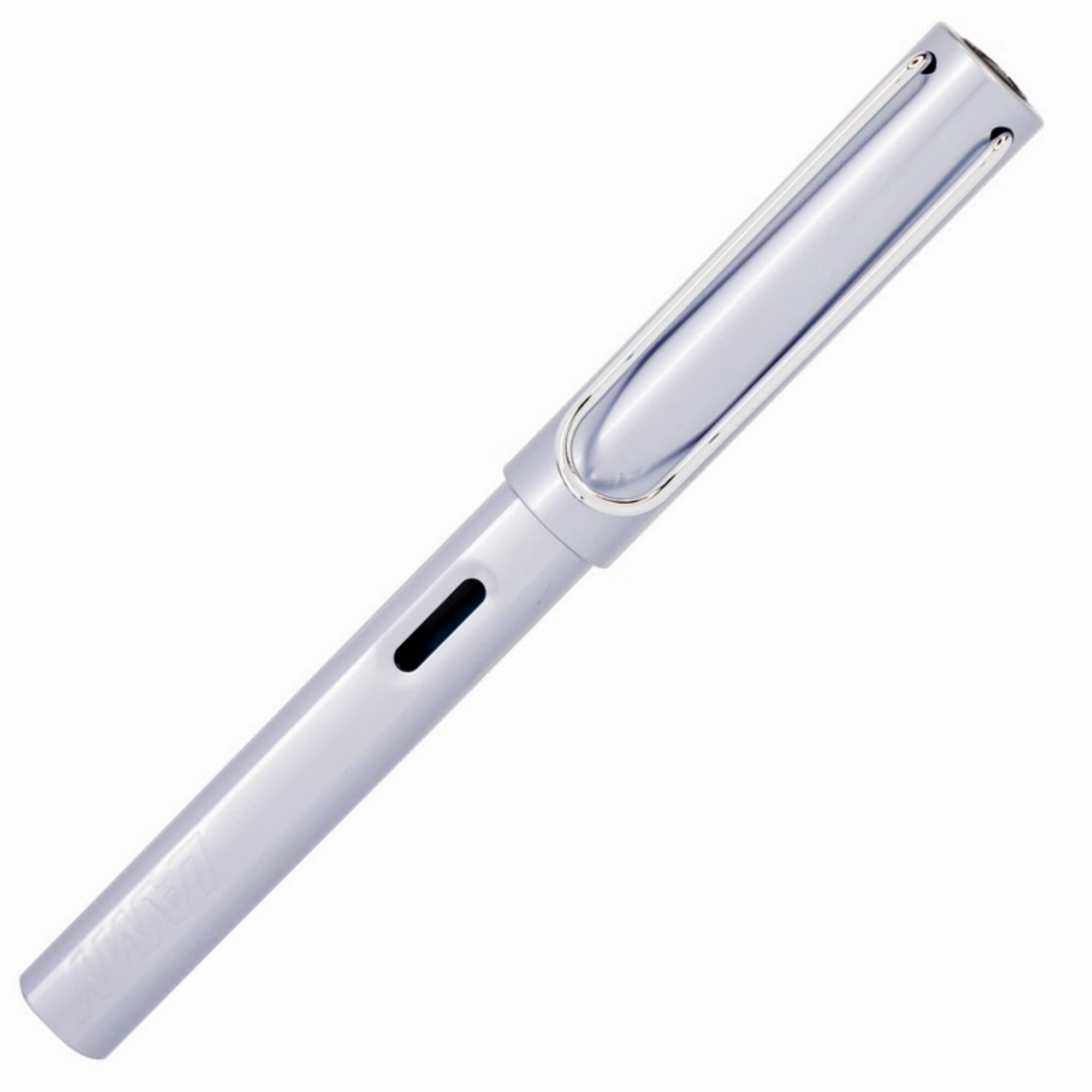 Lamy Fountain Pen - AL-Star Aluminium Body Plastic Grip, Azure, Extra Fine | L38AEF
