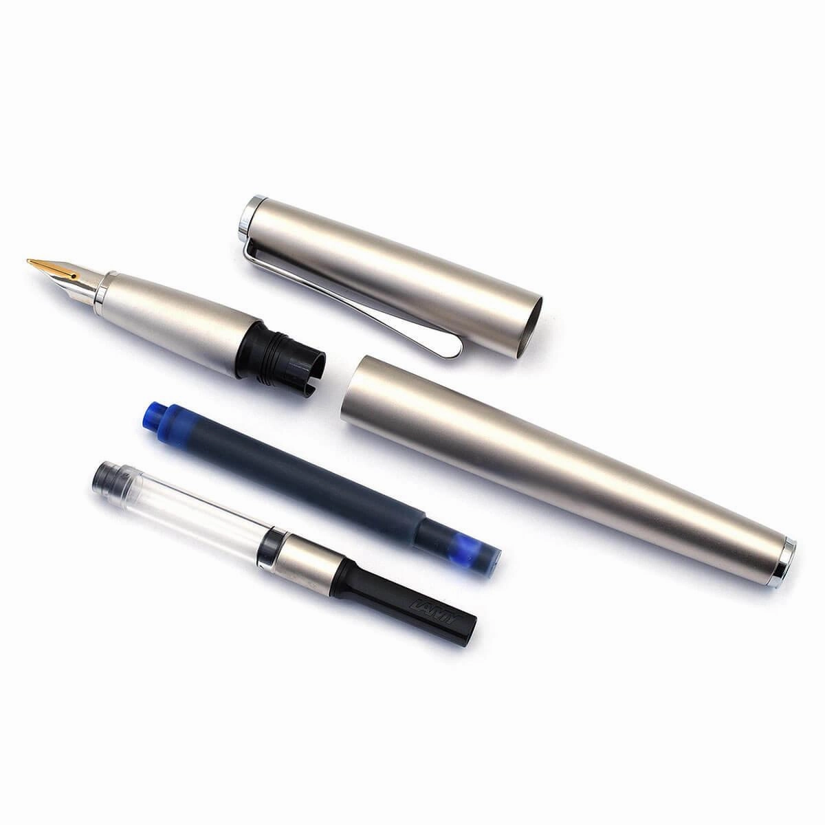 Lamy Fountain Pen - Studio Two Tone Palladium Finish