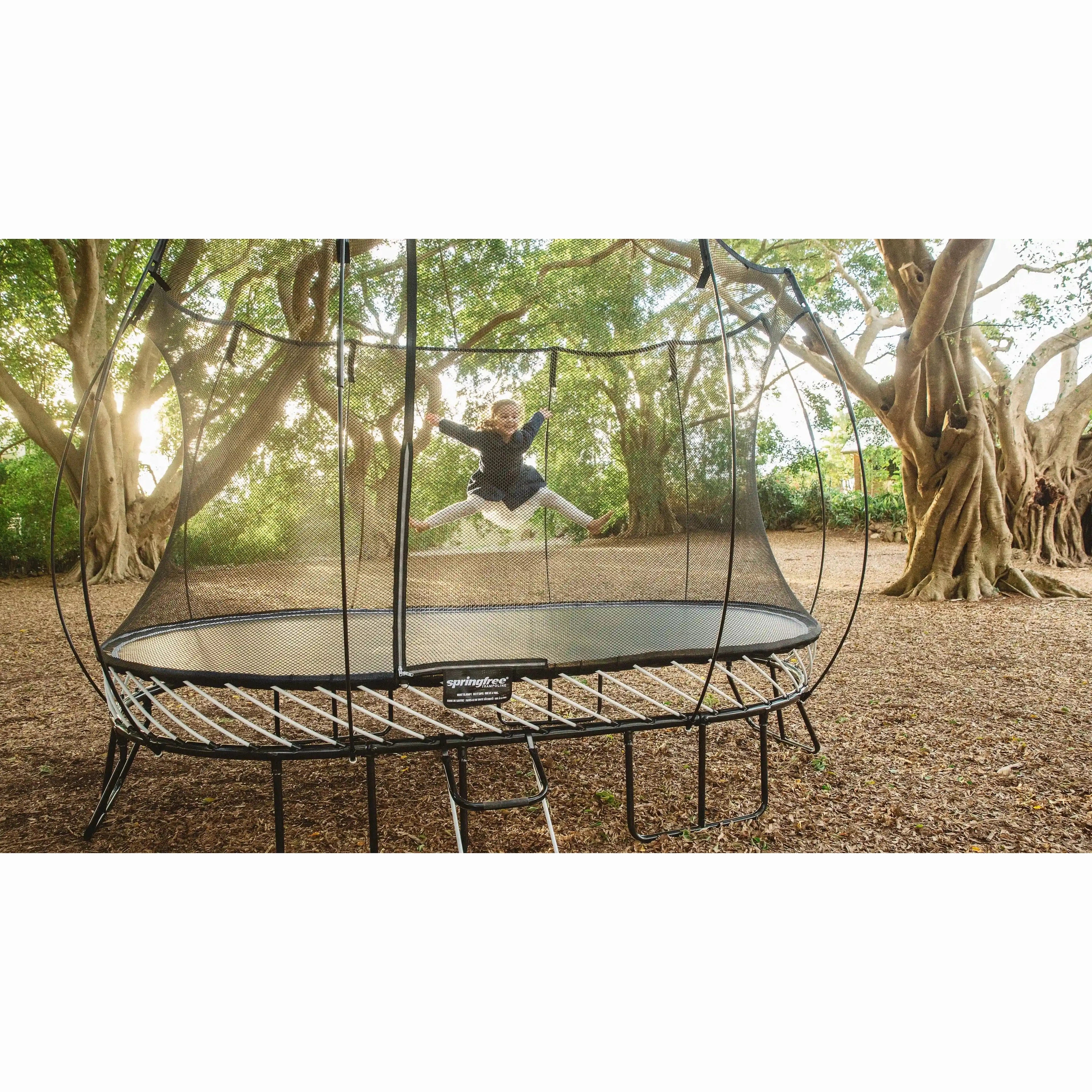 Large Oval Trampoline