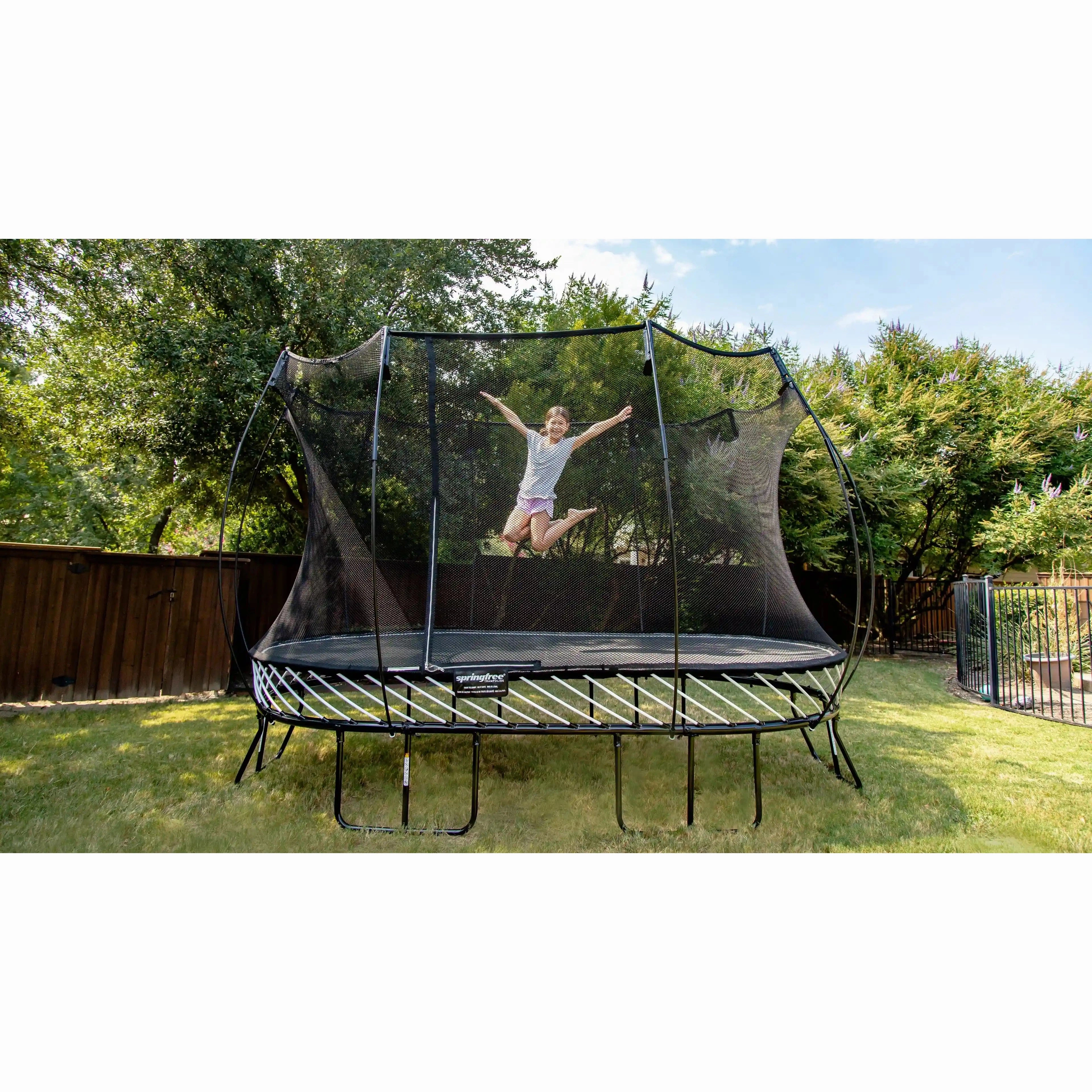 Large Oval Trampoline