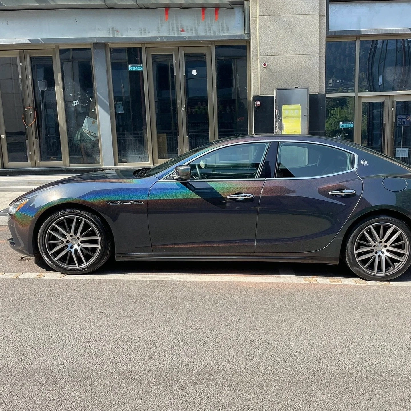 Laser Gloss Black Vinyl Wrap