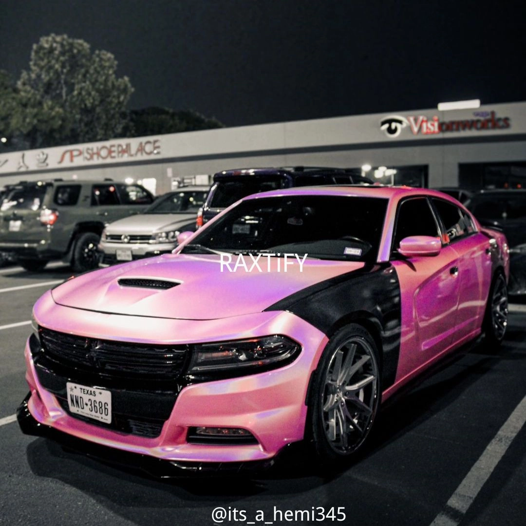 Laser Gloss Pink Vinyl Wrap