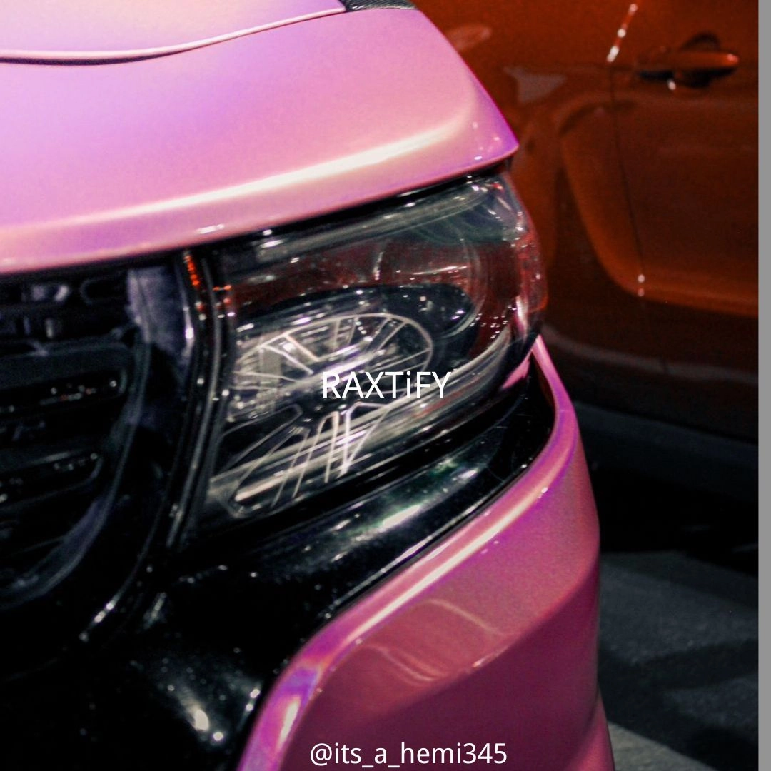 Laser Gloss Pink Vinyl Wrap