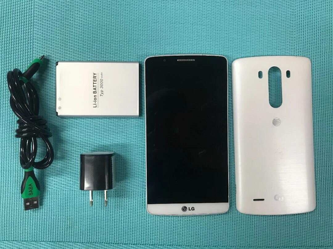 LG G3 - 32 GB - White - Unlocked - GSM