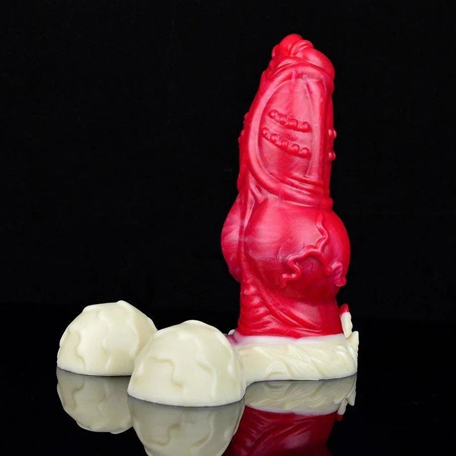 Liam Silicone Knotted Dildo Toy
