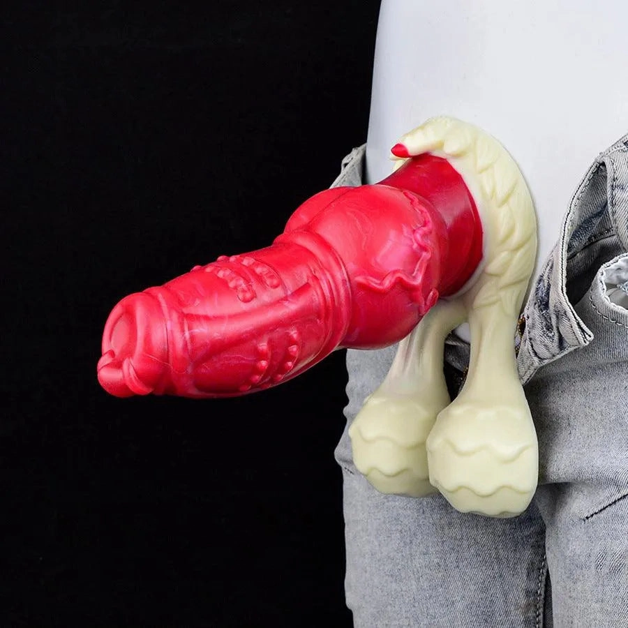 Liam Silicone Knotted Dildo Toy