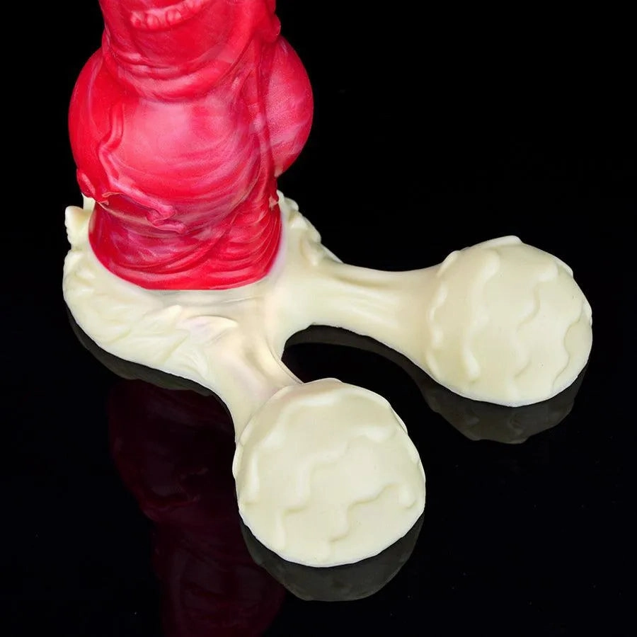 Liam Silicone Knotted Dildo Toy