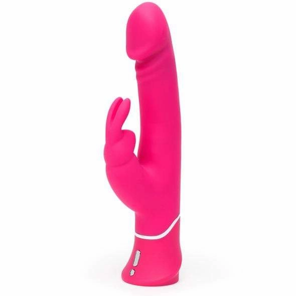 Love Honey - Happy Rabbit Realistic Dual Density Rabbit Vibrator (Pink)