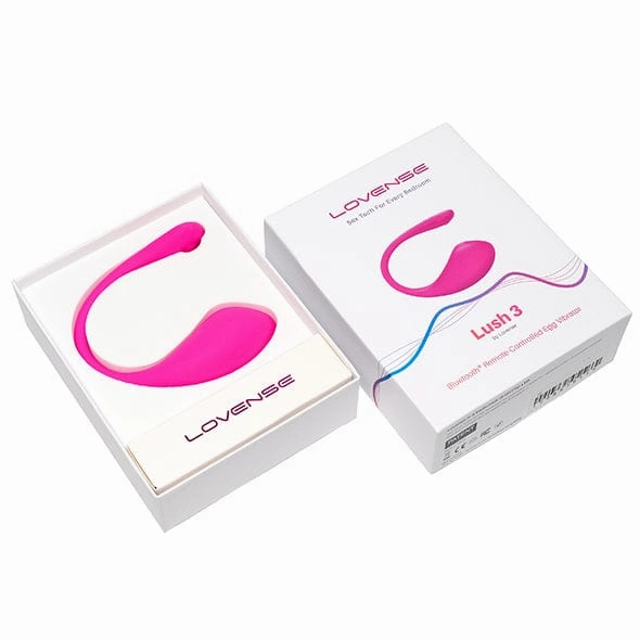 Lovense - Lush 3 App-Controlled Bullet Egg Vibrator (Pink)