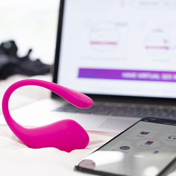 Lovense - Lush 3 App-Controlled Bullet Egg Vibrator (Pink)