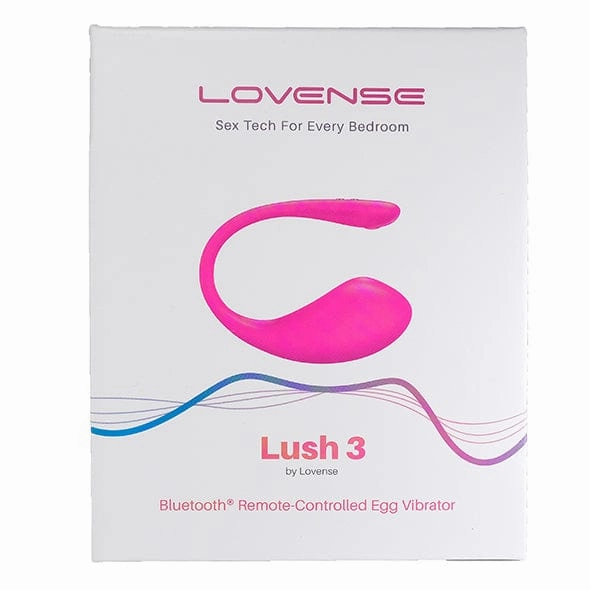 Lovense - Lush 3 App-Controlled Bullet Egg Vibrator (Pink)