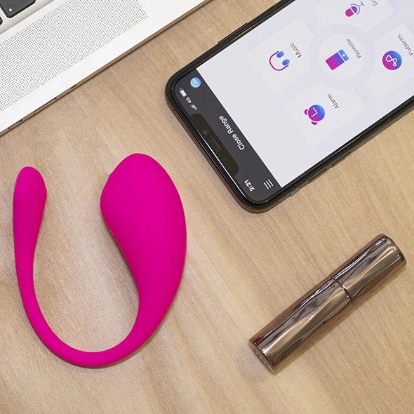 Lovense - Lush 3 App-Controlled Bullet Egg Vibrator (Pink)