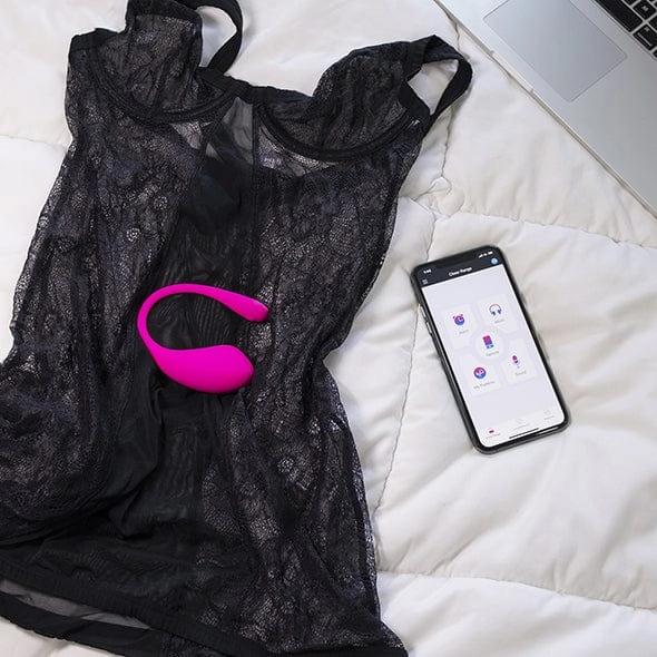 Lovense - Lush 3 App-Controlled Bullet Egg Vibrator (Pink)