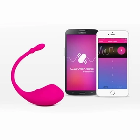 Lovense - Lush App-Controlled Bullet Egg Vibrator (Pink)