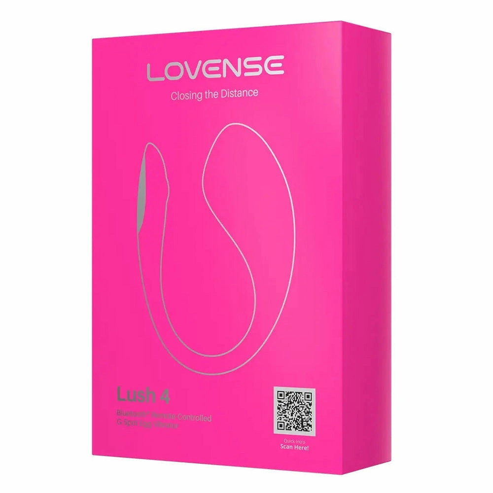 Lovense Lush 4 Bluetooth App-Controlled G-Spot Egg Vibrator