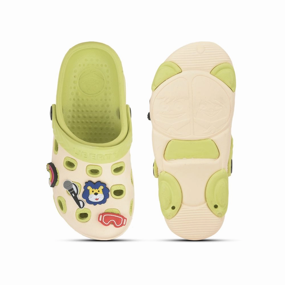 Lucy & Luke By Liberty LPMXT-833 Kids Beige Clogs