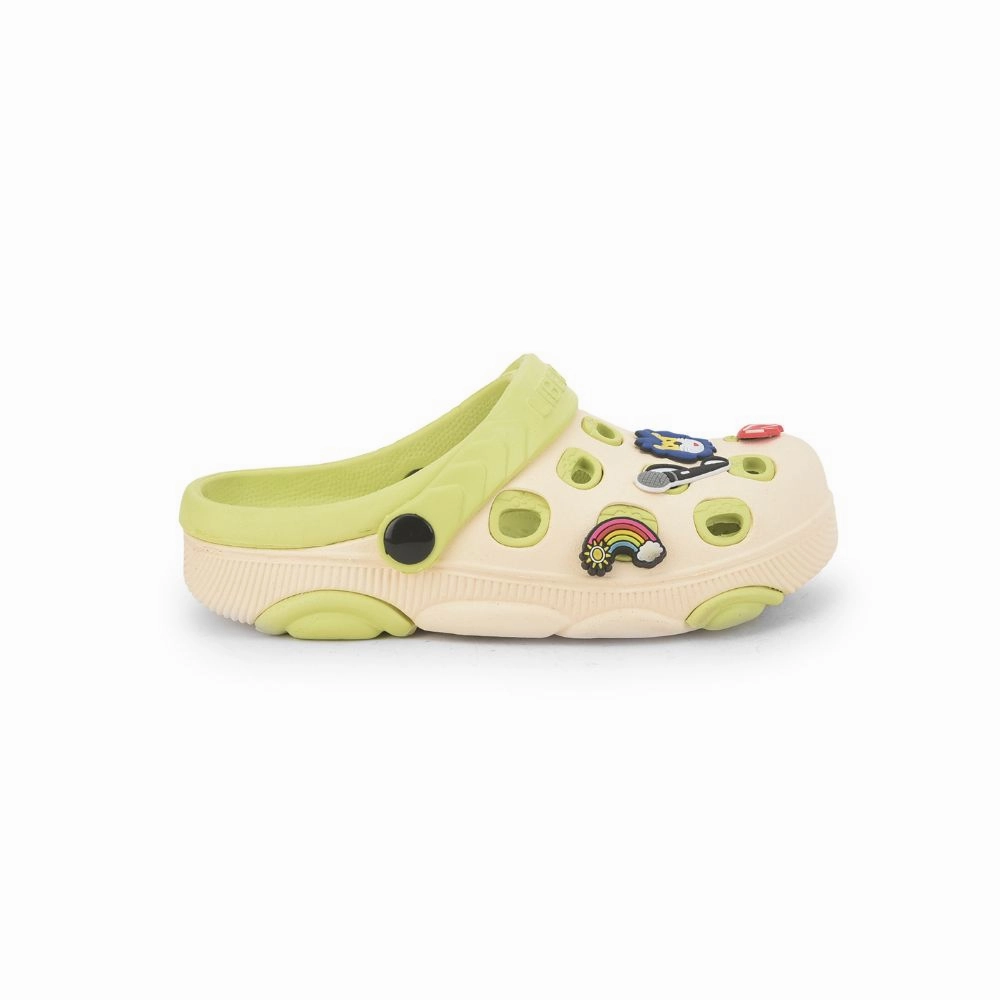 Lucy & Luke By Liberty LPMXT-833 Kids Beige Clogs